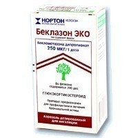 Беклазон Эко, аэрозоль для ингаляций дозированный 250 мкг/доза 200 доз 1 шт