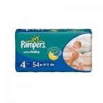 Подгузники, Pampers (Памперс) 7-14 кг р. 4 №54 актив беби макси