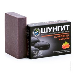 Мыло натуральное, 100 г Шунгит Сокровища Карелии