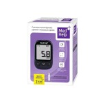 Глюкометр, Medhelp (МедХелп) Exactive Vital система мониторинга уровня глюкозы в крови с принадлежностями