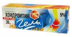 Хондроитин 5% с пчелиным ядом гель 30 мл