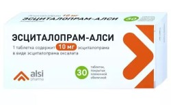Эсциталопрам табл. п/о пленочной 10 мг 30 шт.