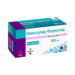 Нимесулид табл. 100 мг 20 шт.