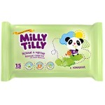 Салфетки влажные детские, Milly Tilly (Милли Тилли) 15 шт Нежные и мягкие с ромашкой