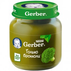 Пюре Gerber брокколи с 5 мес 130 г
