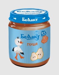 Пюре Беллакт груша с 4 мес. 100 г