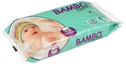 Салфетки влажные детские, Bambo (Бамбо) р. 16смх20см 50 шт Нейче без отдушки pH 4.5