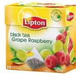 Чай, Lipton (Липтон) ф/пак. 1.8 г №20 черный виноград и малина